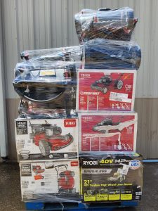 Assorted Lawn Mower & Outdoor Power Equipment Liquidation Pallet