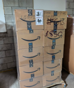Amazon mystrery box pallet