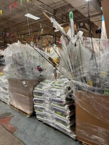 Fishing gear pallets