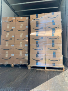 Truckload Amazon mystrery box pallets